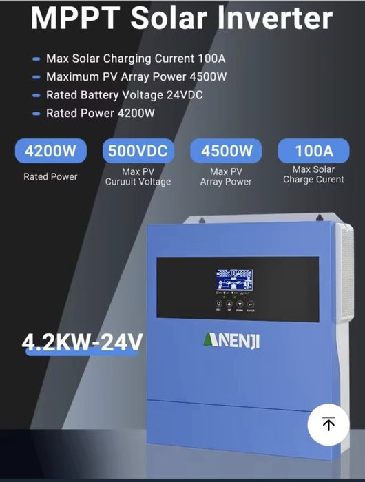 Invertor solar 4kw/24v
