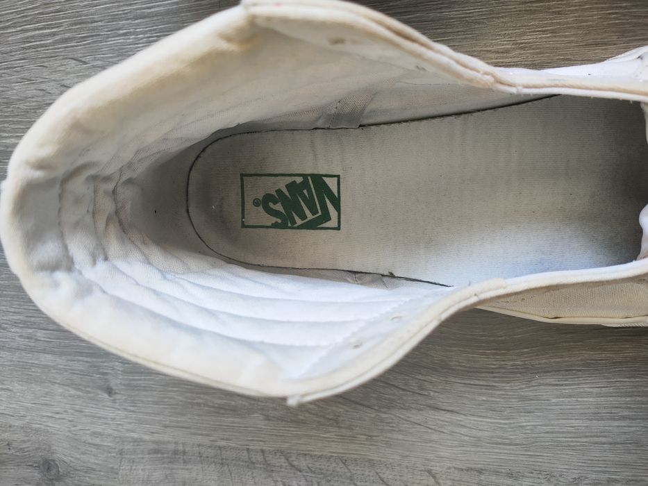 Tenişi Vans Sk8-Hi - mărimea 43 - Save Our Planet White Black - eco friendly - Limitat edition - geografie