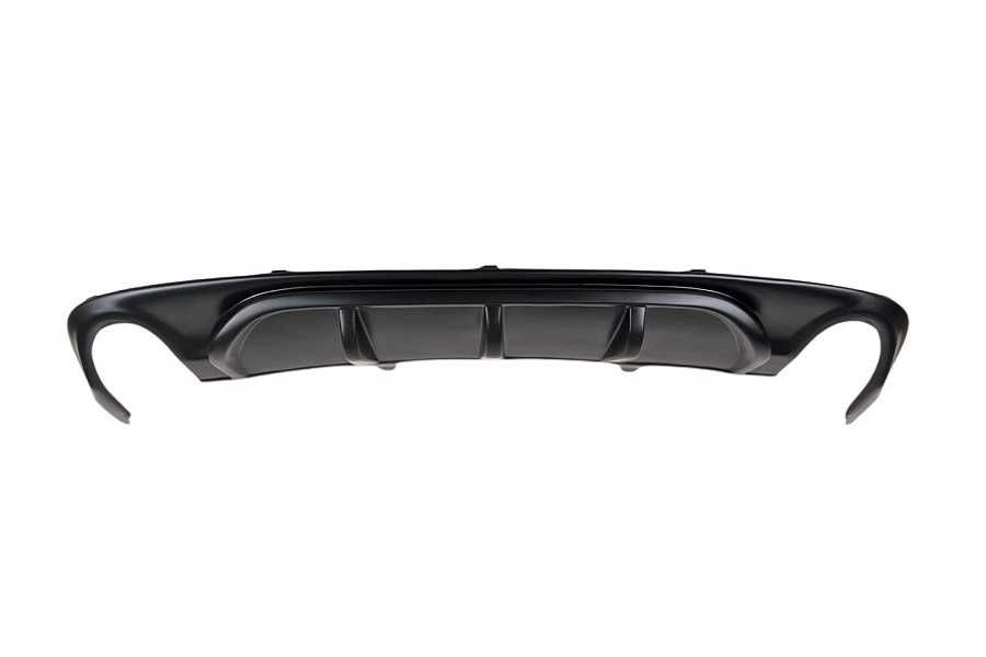 Difuzor bara spate (fusta) model R line Volkswagen Passat CC 2008-2012 plastic ABS culoare negru mat