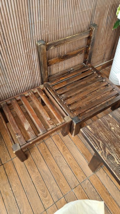 Градински комплект-  диван и маса