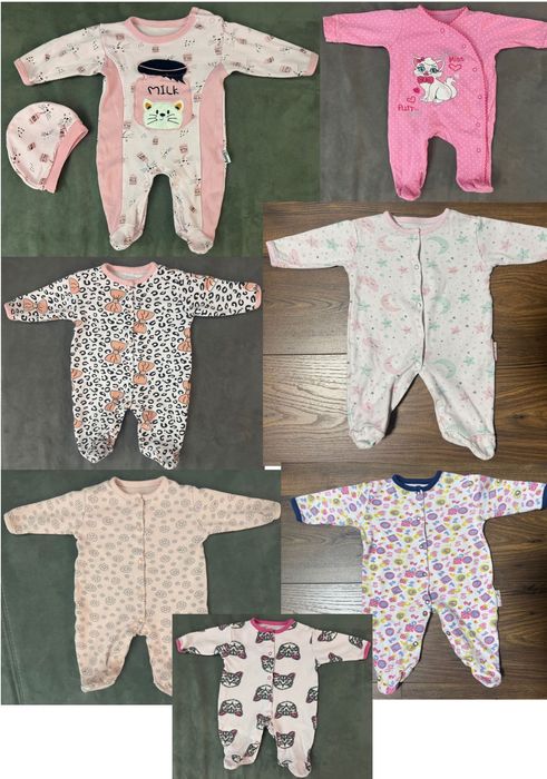 Бебешки бодита 0-3 месеца - всички за 10 евро