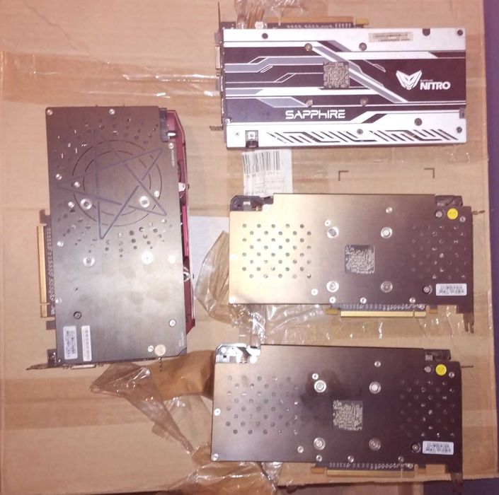 Видеокарти RX 470 8GB / RX 580 8GB - ЗА МАЙНИНГ / ЧАСТИ
