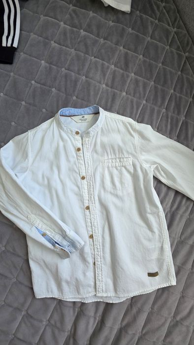 Стильная рубашка в школу H&M, рост 134