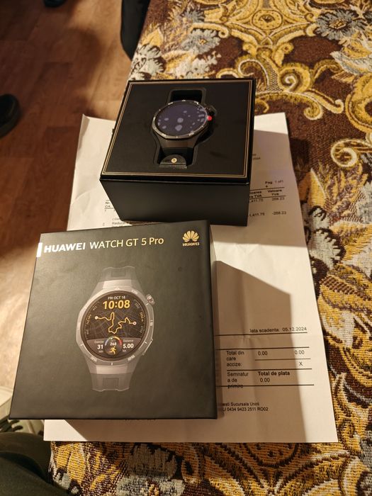Huawei watch 5 pro garanție impecabil