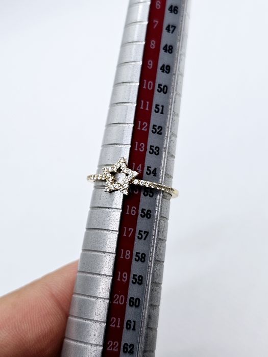 Vand inel dama din aur 14 k 1.43 g cod 174