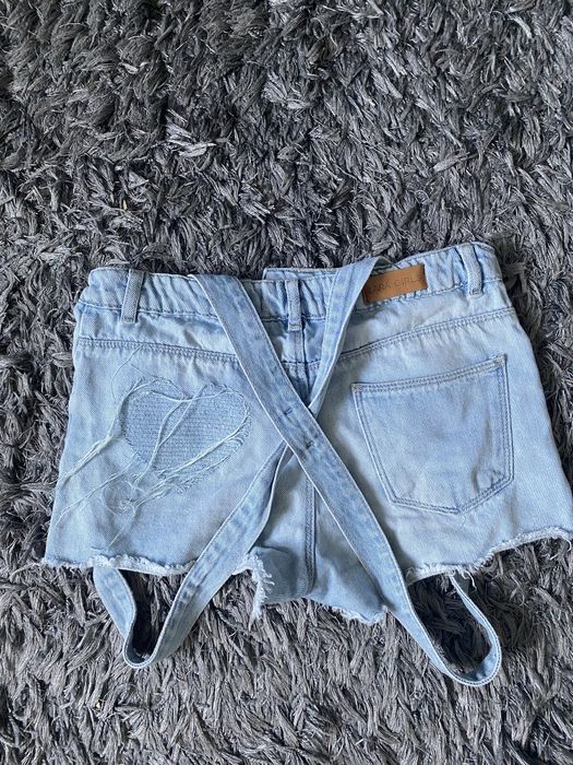 blugi scurti denim