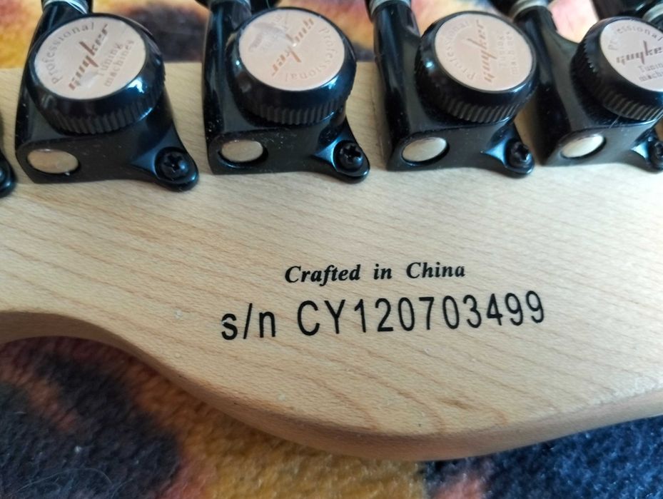 гитара Squier Telecaster Affinity  - 2012 года