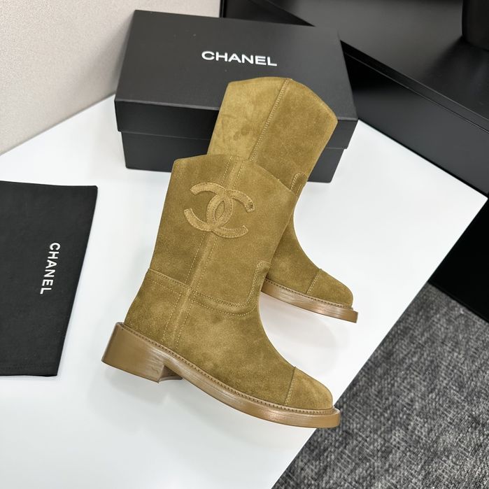 Cizme Chanel piele naturala, Premium