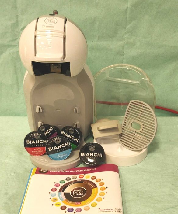 Кафемашина с гаранция 1 година Automat NESCAFÉ® Dolce Gusto Krups Mini Me.Gray