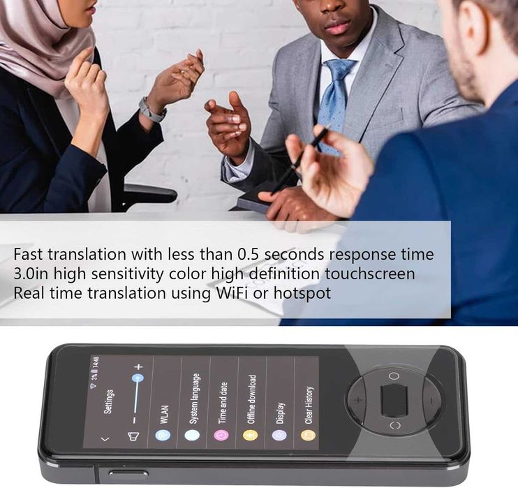 Septpenta Интелигентен двупосочен преводач,137 онлайн, 11 офлайн езика