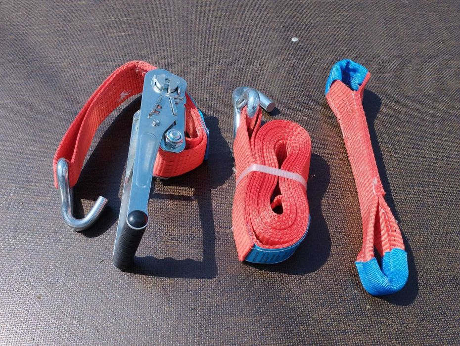 Chinga ancorare cu inel prindere peste roata