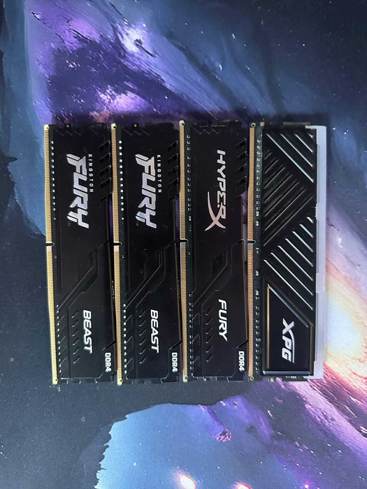 Vand RTX 3070 8 GB & 4 placute  RAM DDR4