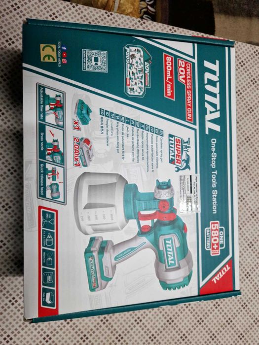 Продавам пистолет за боядисване на батерия