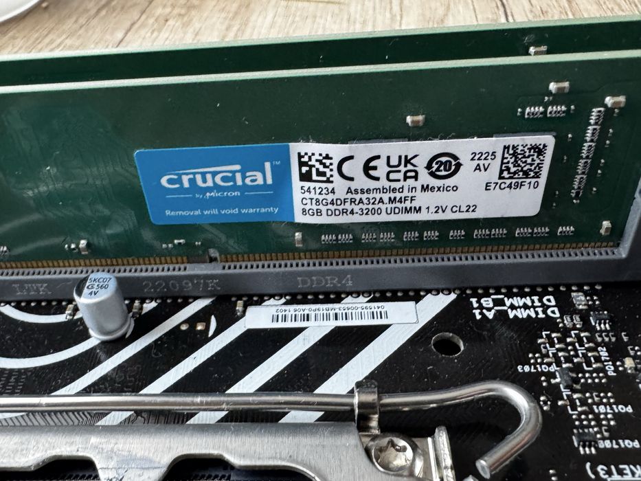 Ram ddr4 , 16gb ( 2x8 )