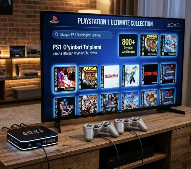 Playstation TV - PSX ўйинларини соғинганлар ва Playstation 1 ишқибозла