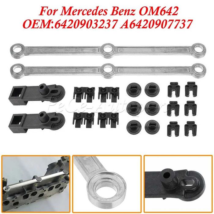 Ремонтен комплект вихрови клапи  Mercedes W164 GL w211 OM642 monto.bg