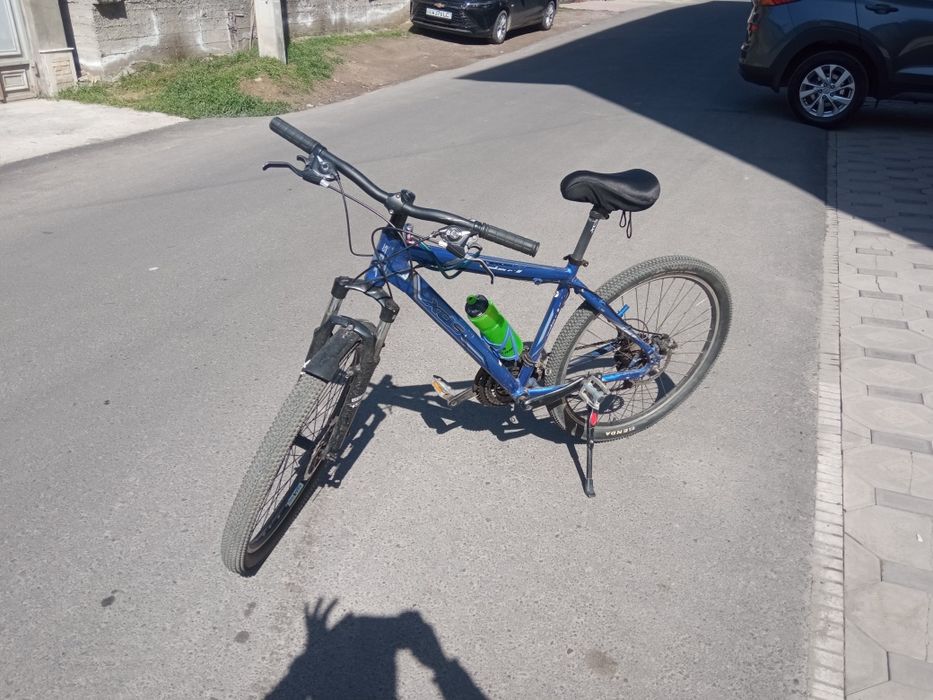 Велик скоростной, бу,  синий