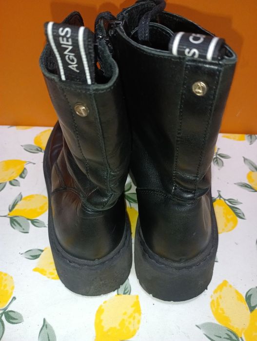 Agnes Cecilia боти N 41 кожени