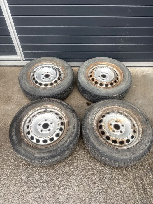 Jante Tabla Cu Anvelope Iarna Volkswagen Caddy 2004 - 2020 Debica