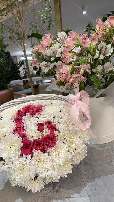 Цветы два букета за 10.000тг