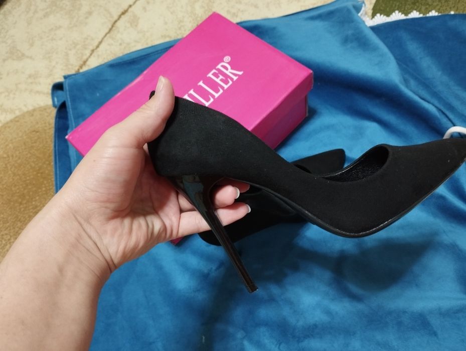 Туфли черные р36