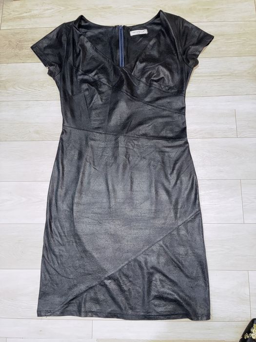 Rochie RevD’Elle Paris- imitatie piele calitate superioara