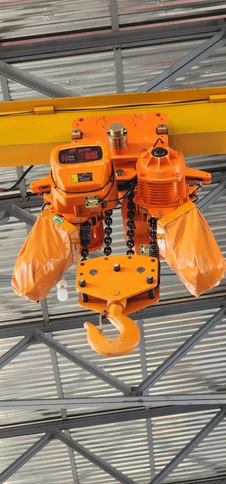 Кран тельфер на 10 тонн самаходный.