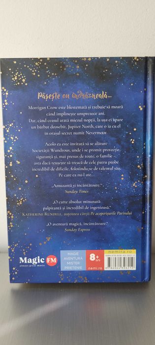 Cartea ,,Nevermoor" de Jessica Townsend