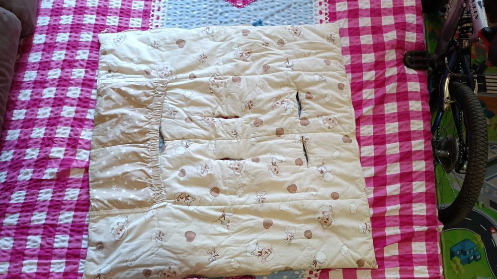 Детско зимно чувалче за количка