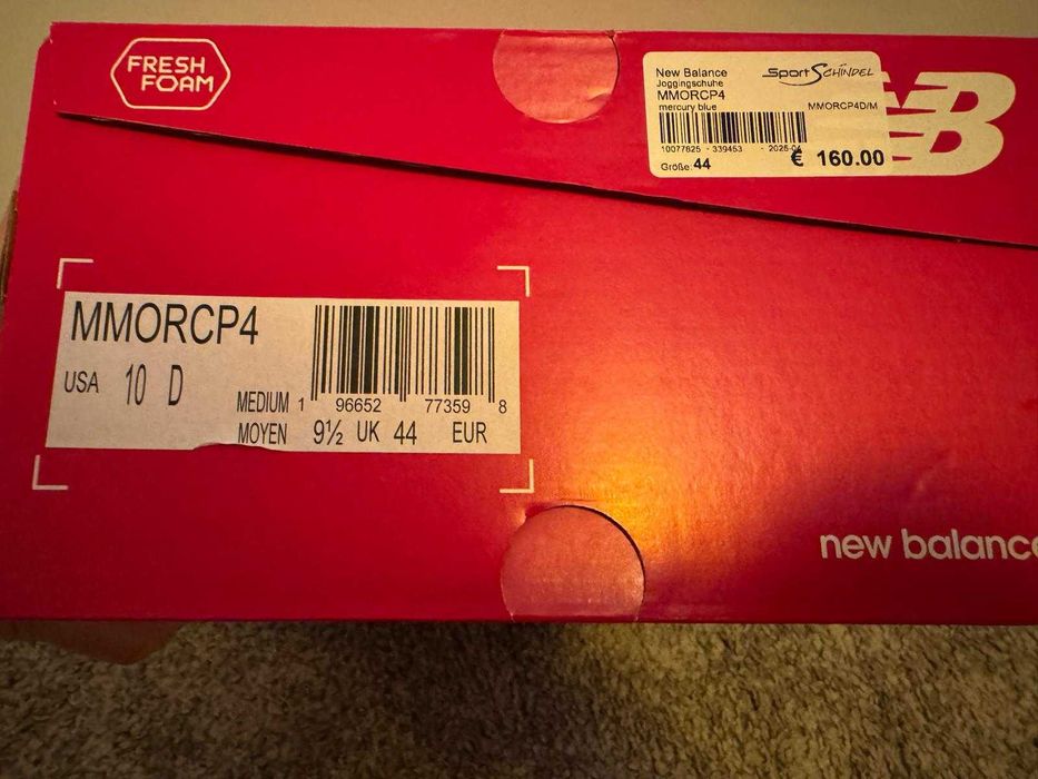 New Balance Fresh Foam X More v4 - 42-43-44EU - Running