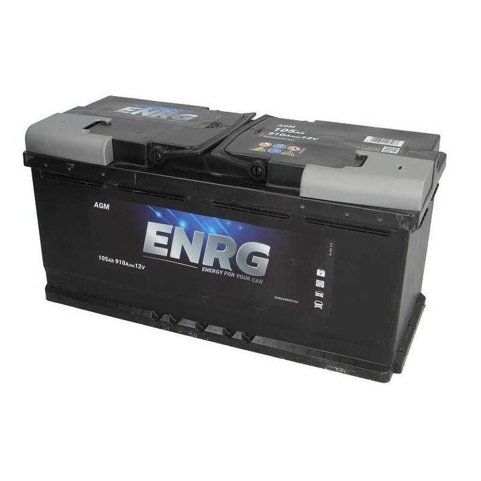 Акумулатор ENRG AGM 12V 105Ah 910A R+
