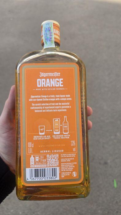 Jagermeister ORANGE оригинальный