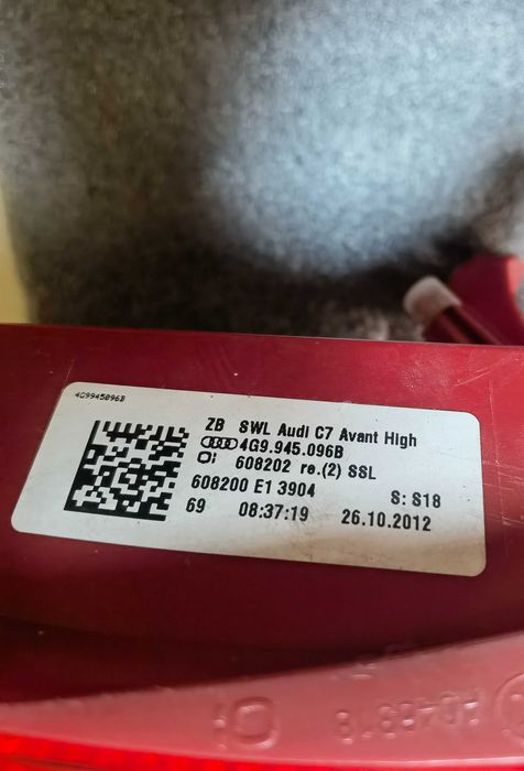 Stopuri LED Audi A6 4G Avant pre-facelift