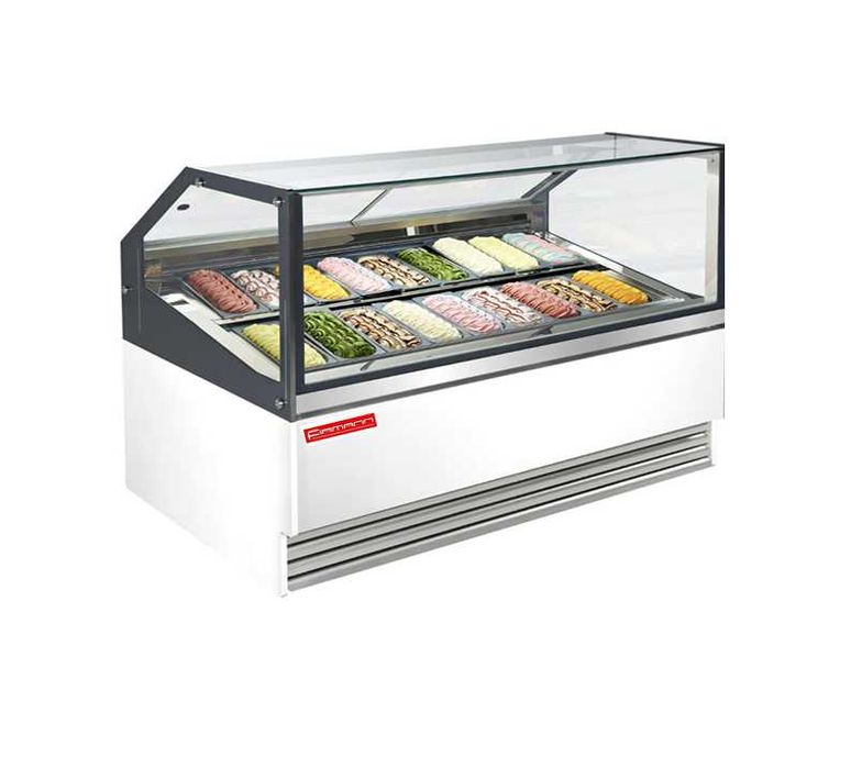 Firmann - Vitrina congelare inghetata/gelaterie 1960 x 880 x 1300 mm