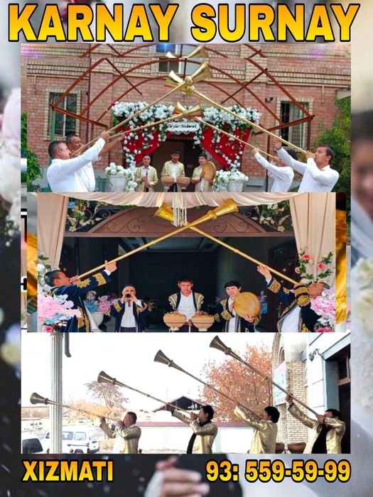 Karnay surnay to'ylaringizda | Карнай сурнай для мероприятий