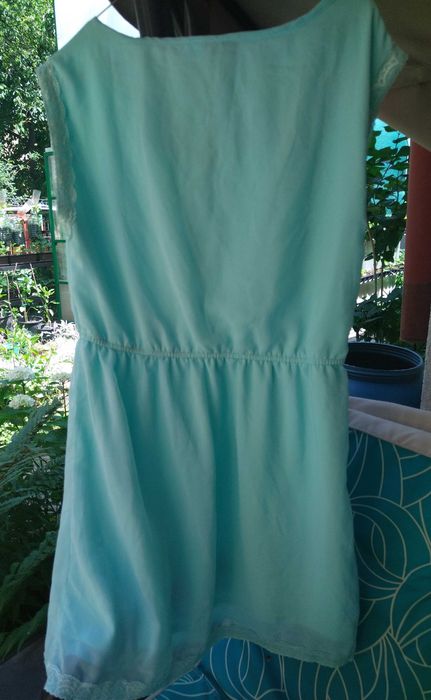 Rochie  verde de vara marimea 40