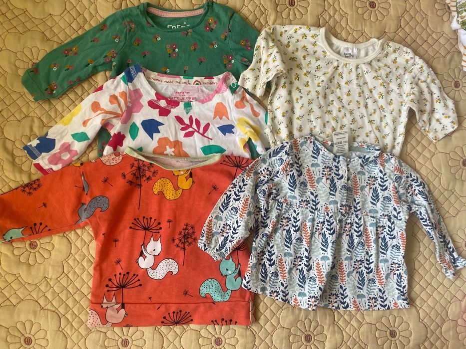 Lot set bluza pantaloni bebe copii marime 56 sau 62 0-3