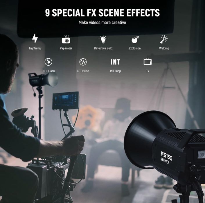 Проф. Диодно осветление. Видео. фото. 130в. камера. софтбокс. подкаст