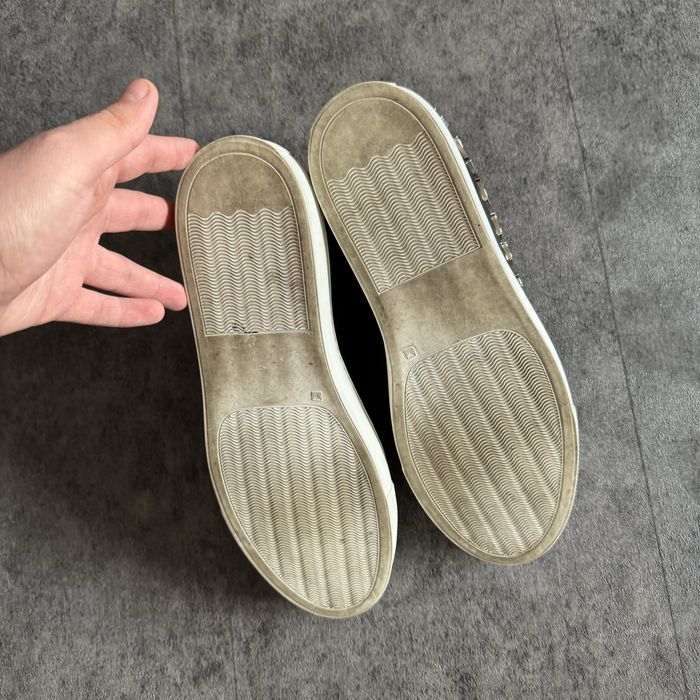 Adidași Philipp Plein piele naturală negri low mărimea 43