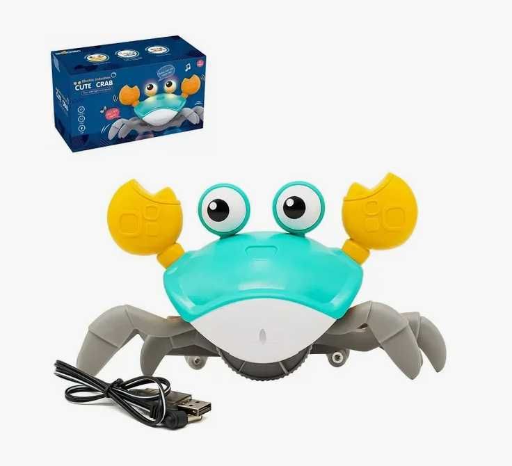 Танцующий краб игрушка интерактивный быстрая доставка