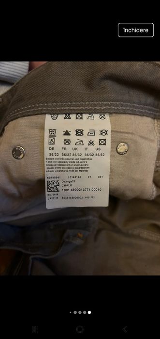 Blugi Hugo Boss originali W36 L32