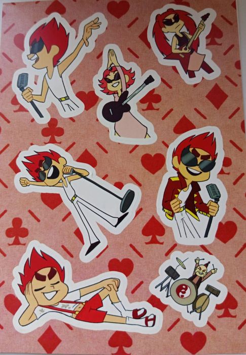 Наклейки 13 карт