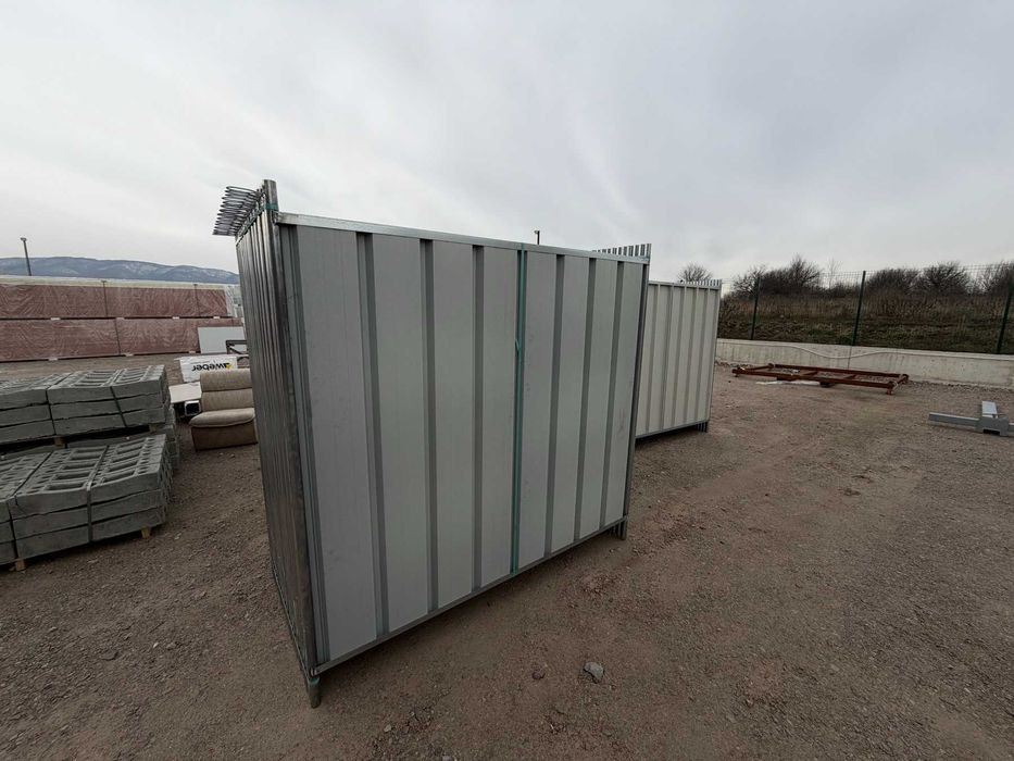 Мобилни огради за строежи. Строителни огради.