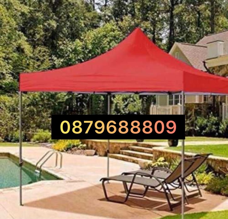 Чисто нови ПРОМО! Нови шатри 3 размера 3х3 3х4.5 3х6