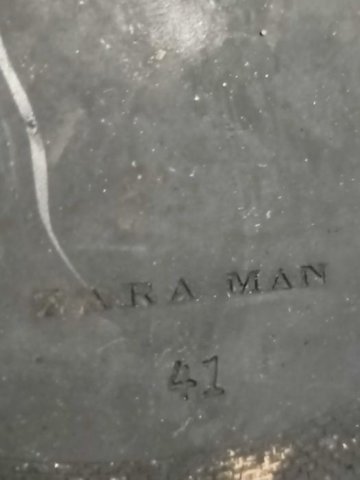 Cizme elegante piele Zara