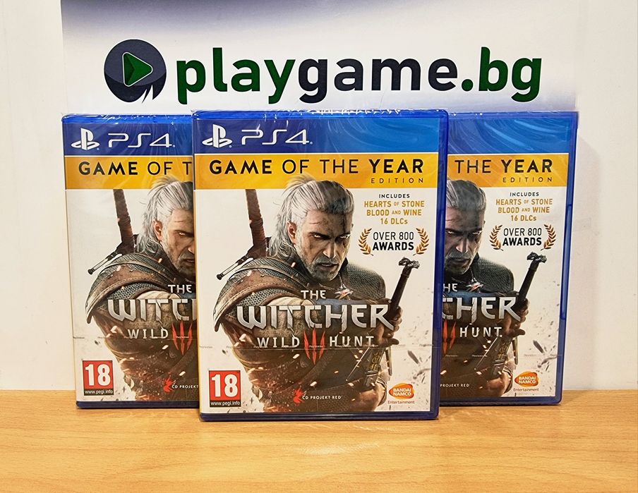 Чисто нова игра The Witcher 3 за PS4