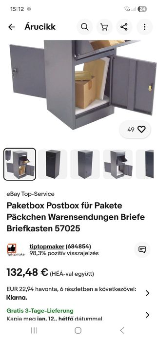 Cutii poștal pentru colete și plicuri