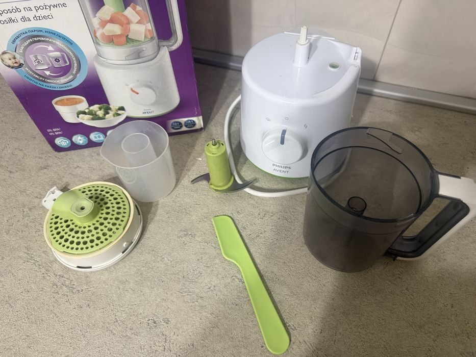 Aparat de gatit cu abur si blender 2 in 1 Philips Avent