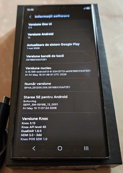 Samsung S23 Ultra - 12 GB RAM + 512 GB memorie