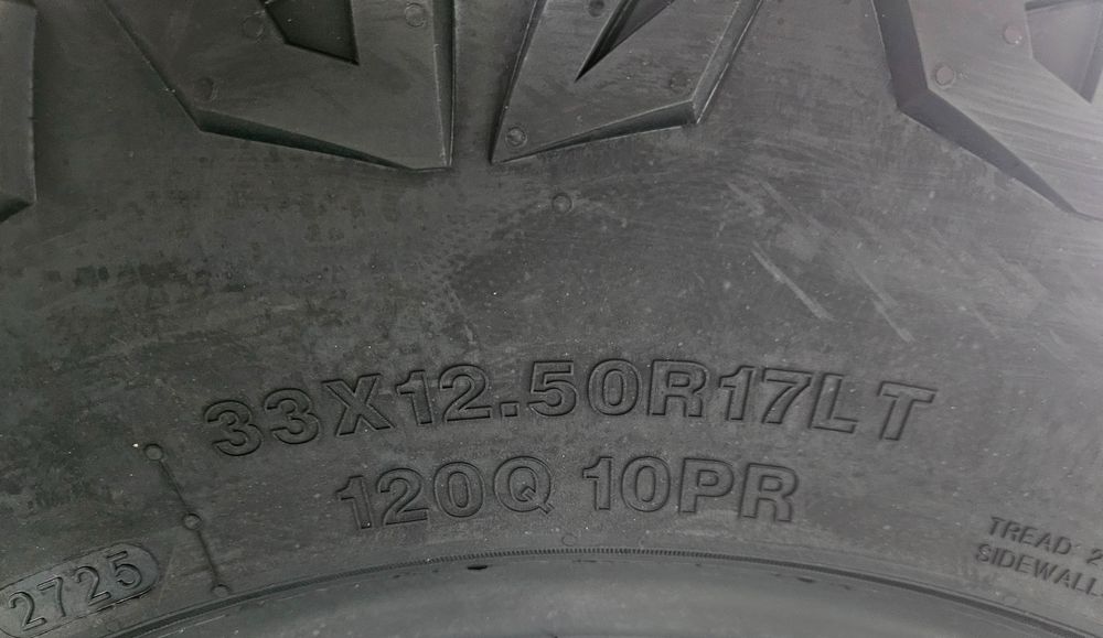 33x12.5 R17, 120Q, LANVIGATOR Warrior R/T, Anvelope Off Road M+S